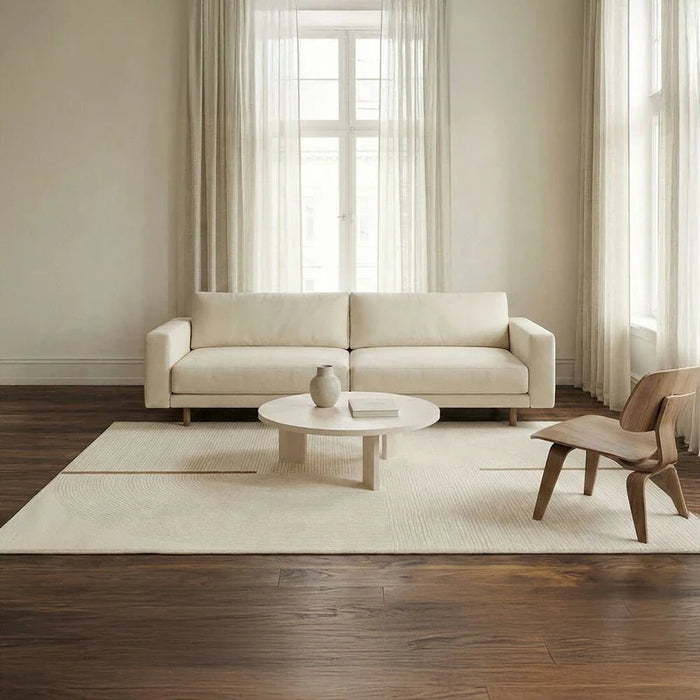 Galeria Lux Modern Geometrics Rug 200x300 White Gold