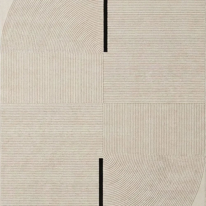 Galeria Lux Modern Geometrics Rug 200x300 White Black