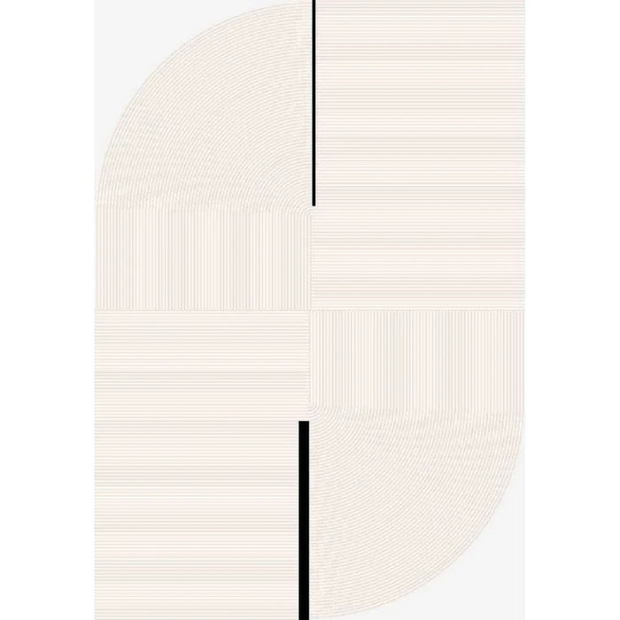 Galeria Lux Modern Geometrics Rug 240x340 White Black