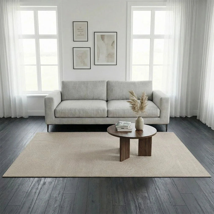 Galeria Lux Modern Geometrics Rug 240x340 Light Brown