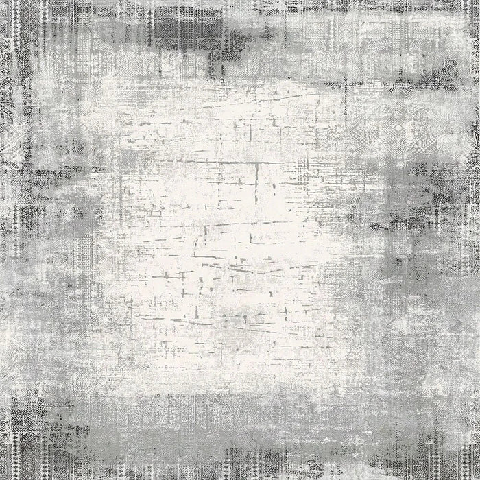 Galeria Lux Modern Distressed Rug 240x340 Grey White