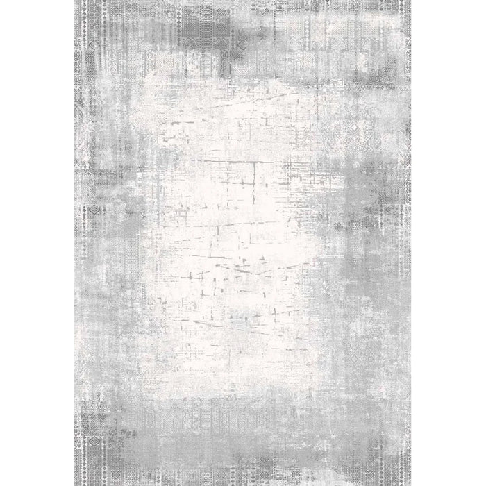 Galeria Lux Modern Distressed Rug 240x340 Grey White