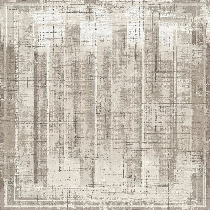 Galeria Lux Modern Distressed Rug 160x230 Beige White