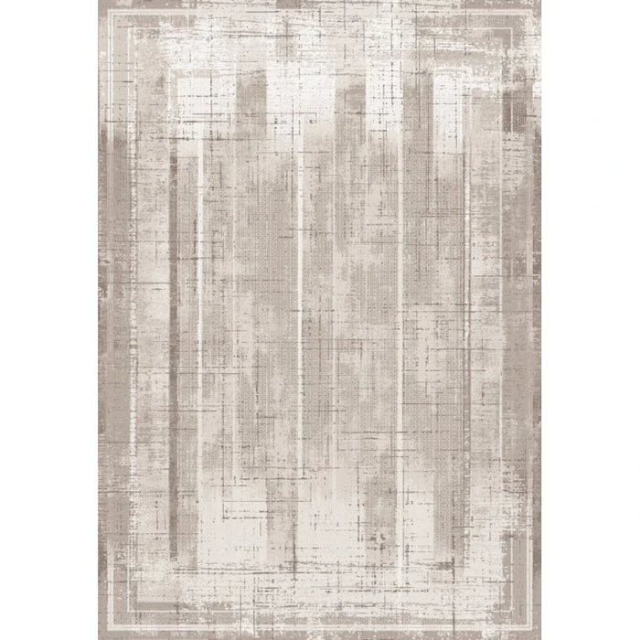 Galeria Lux Modern Distressed Rug 240x340 Beige White