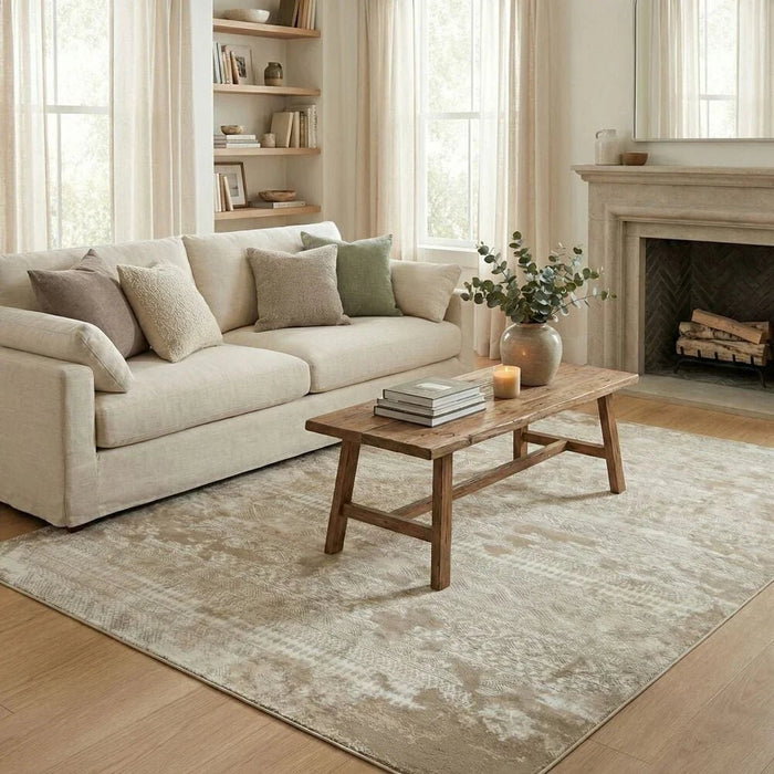 Galeria Lux Modern Contemperory Rug 240x340 Brown White