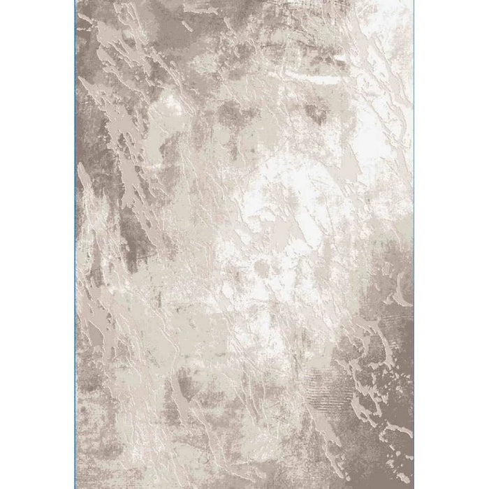 Galeria Lux Modern Distressed Rug 160x230 Brown White