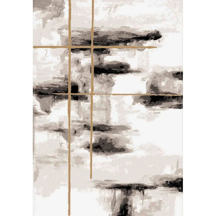 Galeria Lux Modern Contemperory Rug 160x230 Grey White