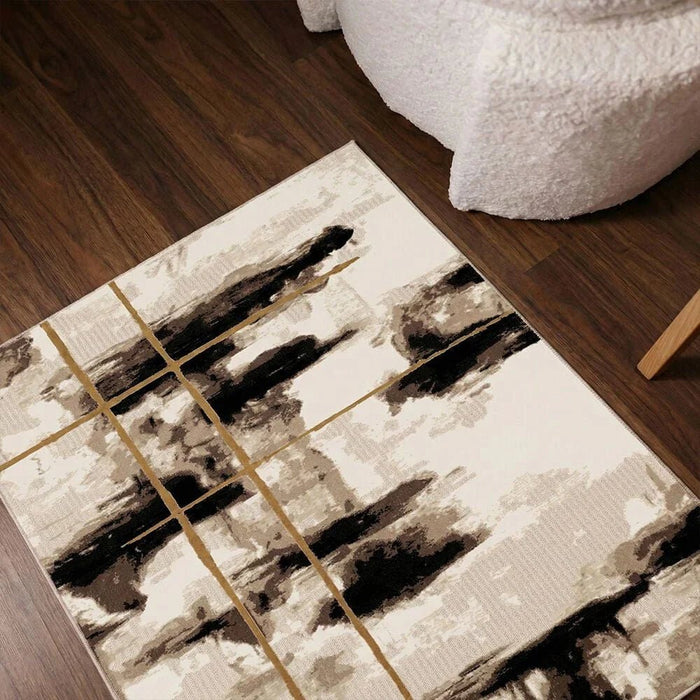 Galeria Lux Modern Contemperory Rug 200x300 Grey White