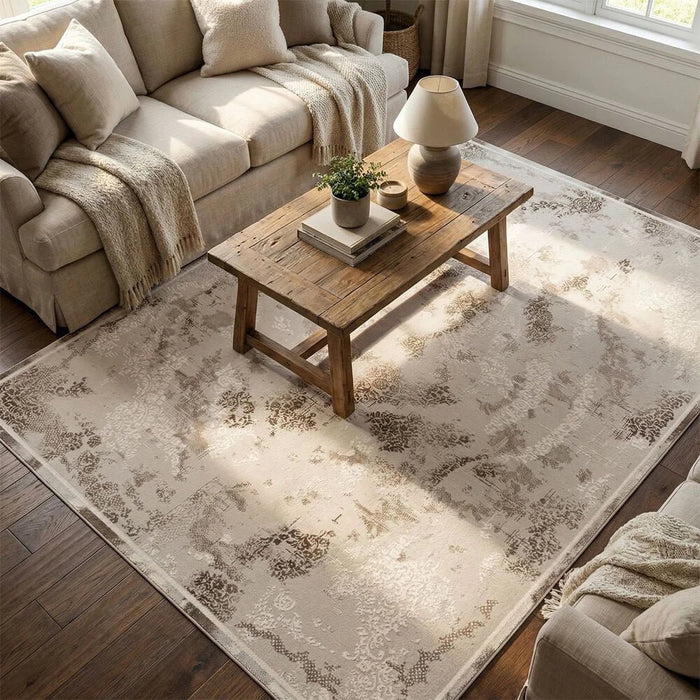 Galeria Lux Modern Classic Rug 240x340 Beige White