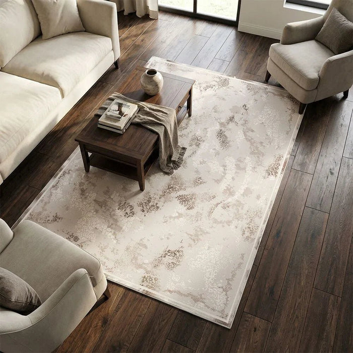 Galeria Lux Modern Classic Rug 240x340 Beige White