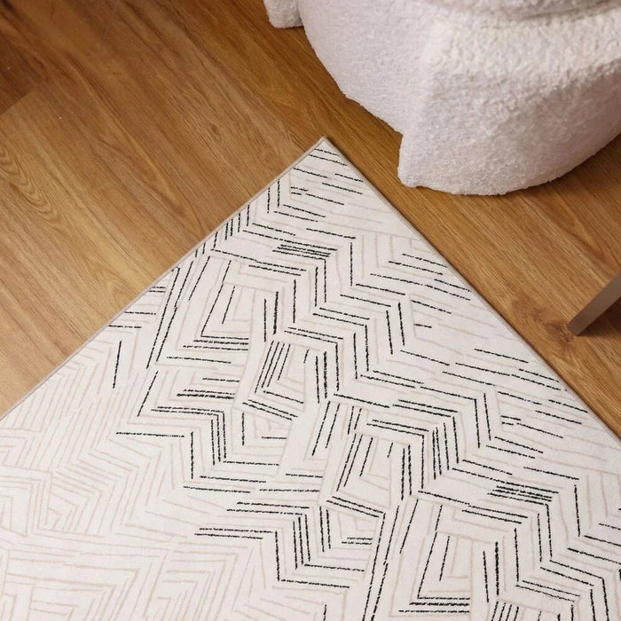Galeria Lux Modern Contemperory Rug 160x230 Grey White