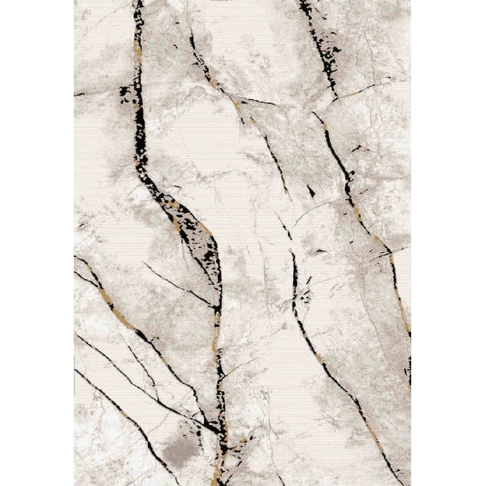 Galeria Lux Modern Abstract Rug 200x300 Grey White
