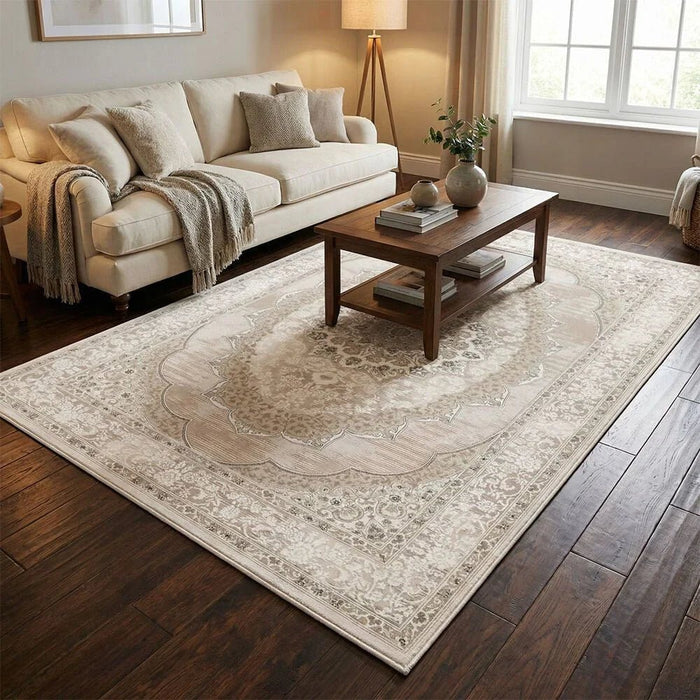 Galeria Lux Modern Classic Rug 240x340 Beige White