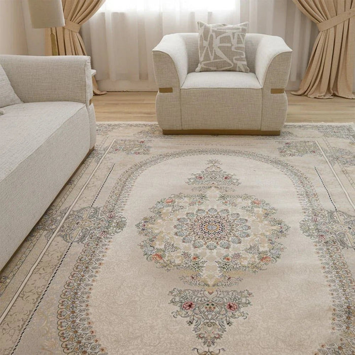 Aleem Persian Rug - Beige - 1200 ReedsÊ- 250x350 cm