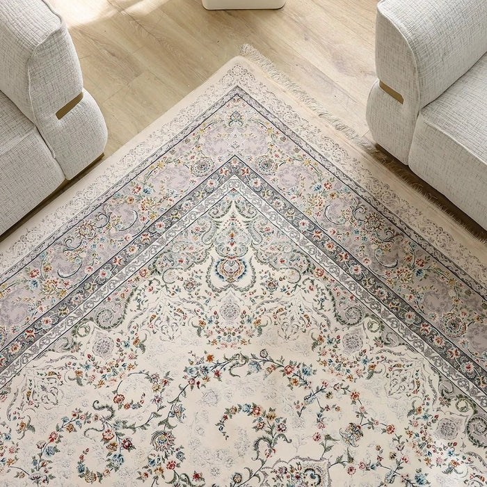Aleem Persian Rug - Light Grey - 1200 ReedsÊ- 250x350 cm