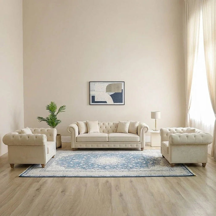 Aleem Persian Rug - Navy Blue - 1200 ReedsÊ- 300x400 cm