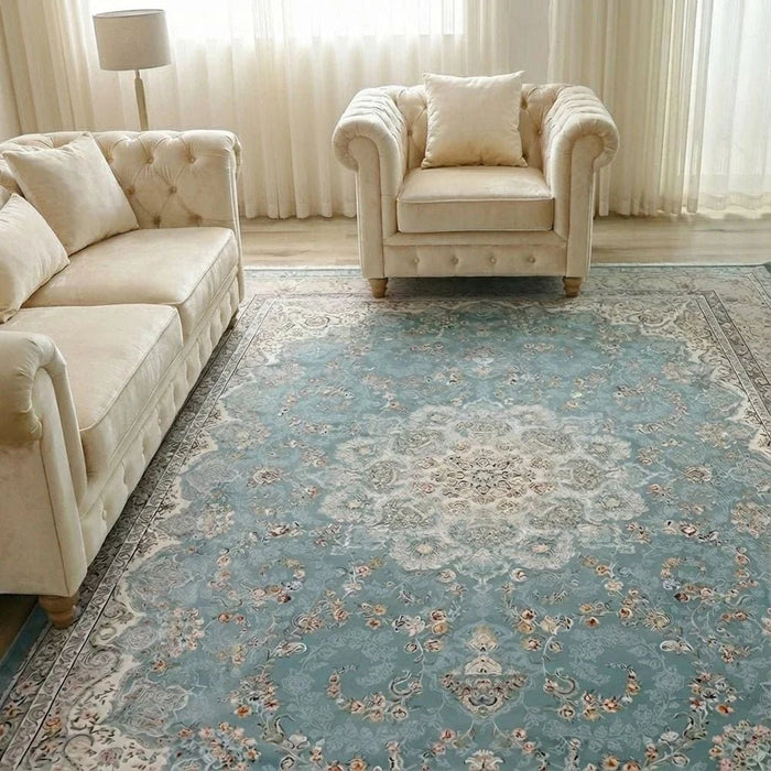 Aleem Persian Rug - Blue - 1200 ReedsÊ- 150x225