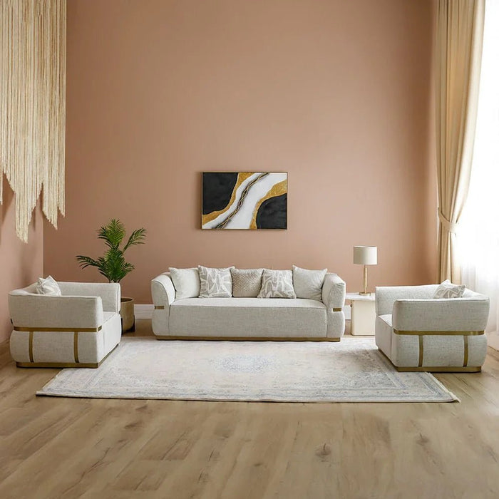 Aleem Persian Rug - Beige - 1200 ReedsÊ- 200x300 cm