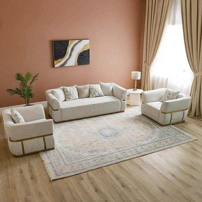 Aleem Persian Rug - Beige - 1200 ReedsÊ- 200x300 cm