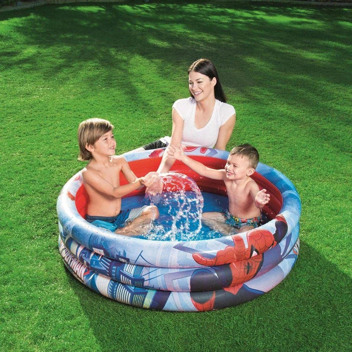 Bestway Pool 3 Ring Spiderman 12200X3000 cm