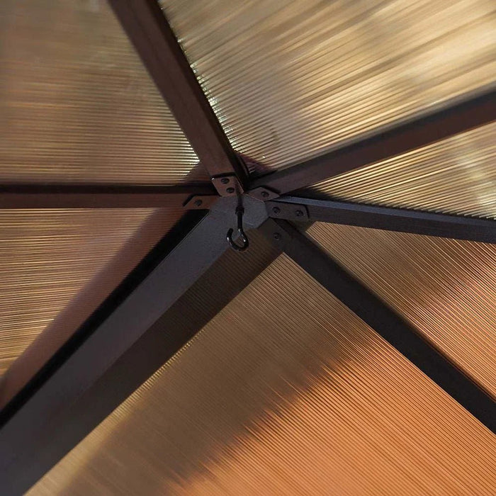 Romero All-in-one Gazebo-Brown