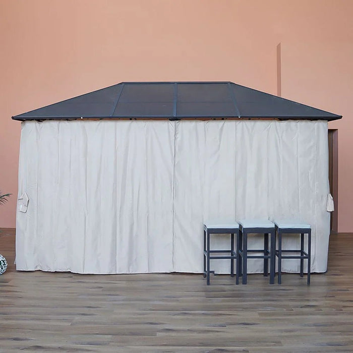 Romero All-in-one Gazebo-Brown
