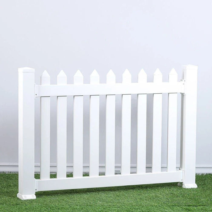 Pvc Fence -150x100 cm-White