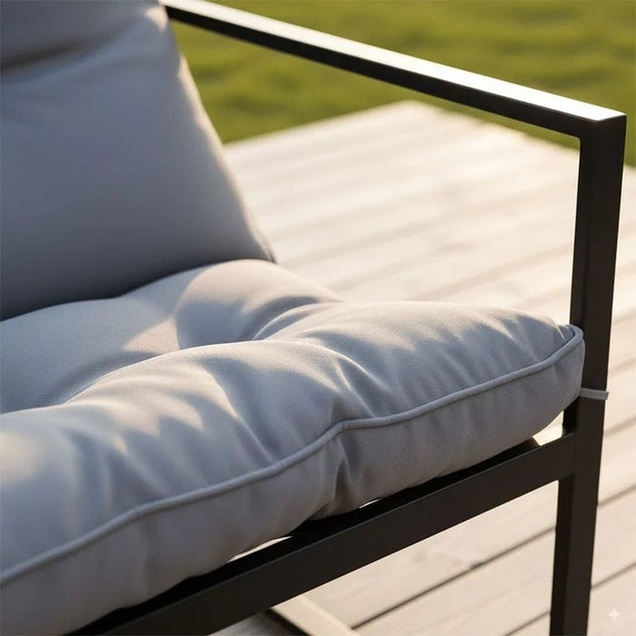 Terry 4-Seater Outdoor Sofa Set - Grey