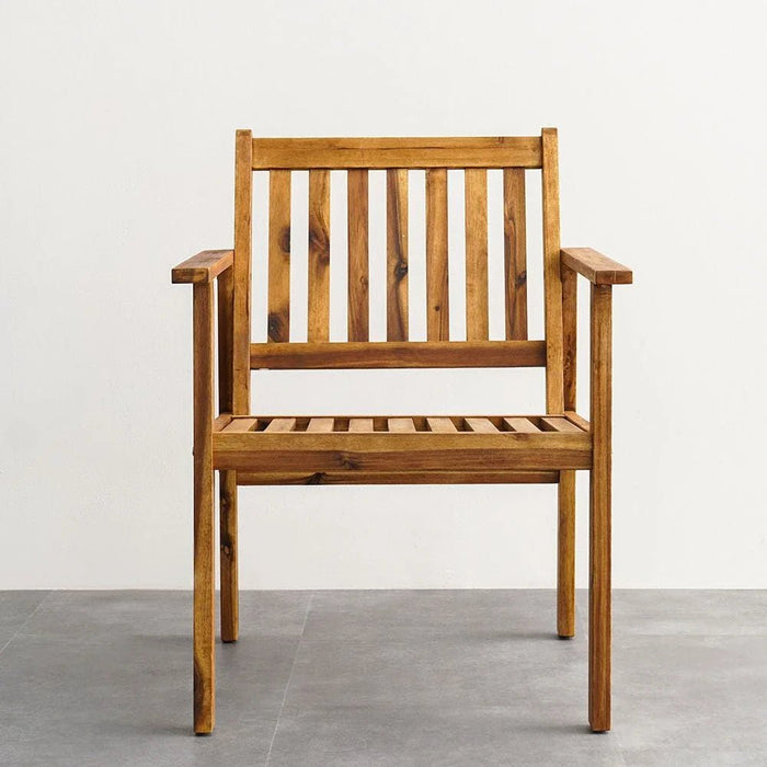 Rozana 4-Seater Sofa Set-Natural Wood