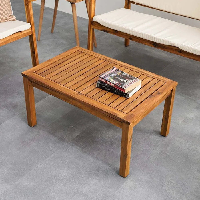 Rozana 4-Seater Sofa Set-Natural Wood