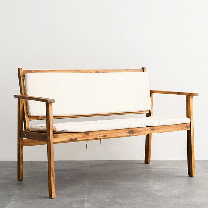 Rozana 4-Seater Sofa Set-Natural Wood