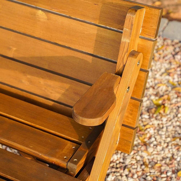 Vivian Bench cum Dining-Natural Wood