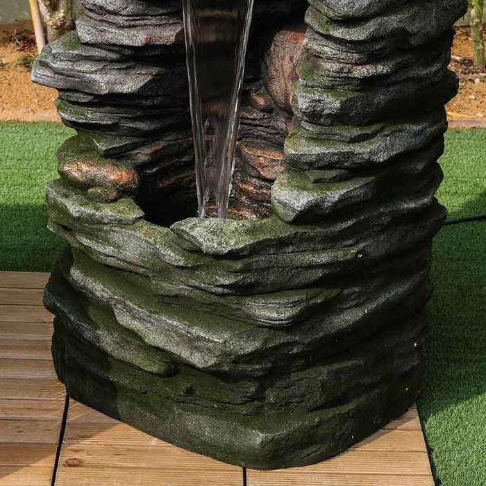 Rhine Outdoor Fountain-67x51x198 cm