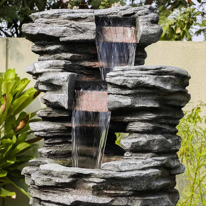 Rhine Outdoor Fountain-67x51x198 cm