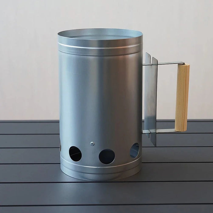 Inferno Charcoal Chimney-Silver