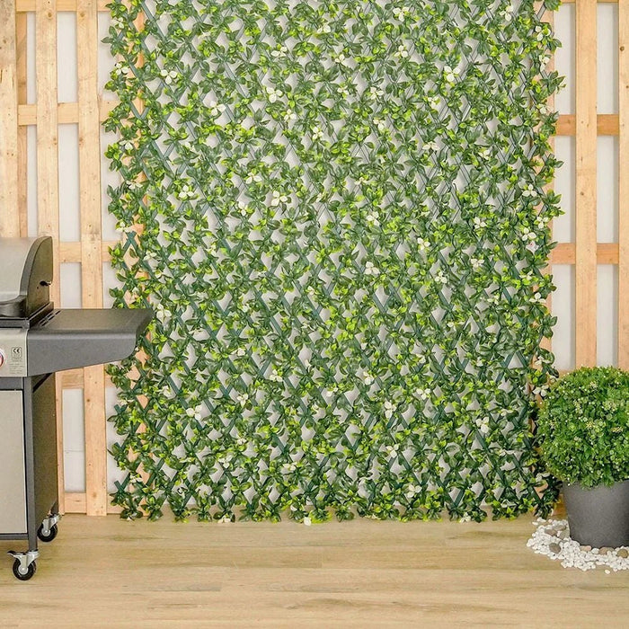 Artificial PVC Willow Fence-100x200 CM-With 2-Year Warranty