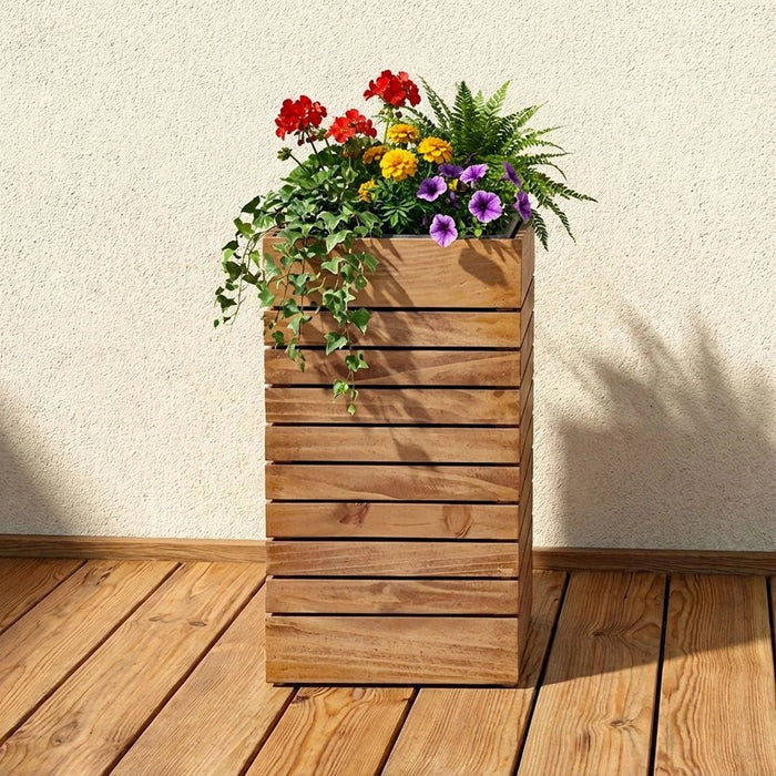 Wooden Planter W315Xl315Xh420 Mm- Aidh60202