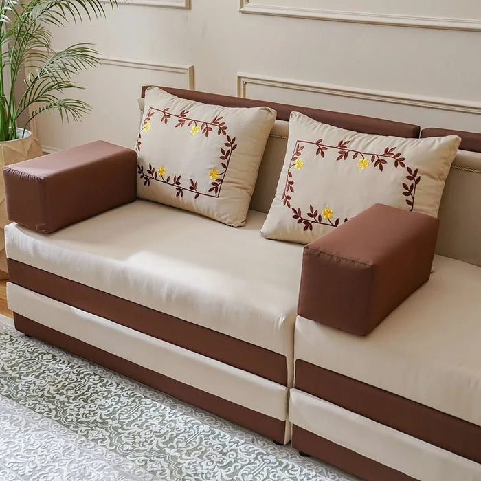 Arabian Majlis Sofa-Brown