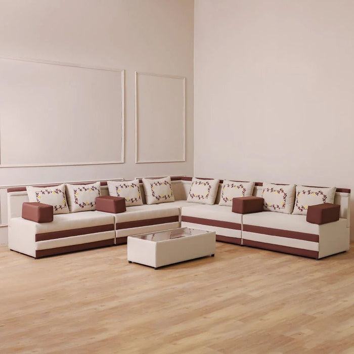 Arabian Majlis Sofa-Brown