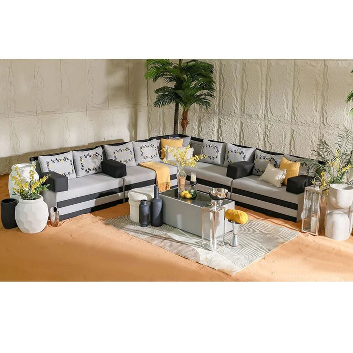Corner Sofa for Majlis-Grey