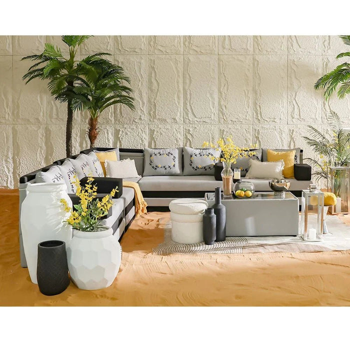 Corner Sofa for Majlis-Grey