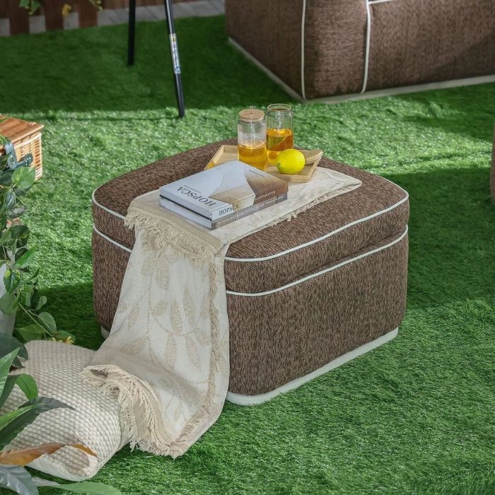 Pavia Corner Sofa Set-Brown-With 2-Year Warranty