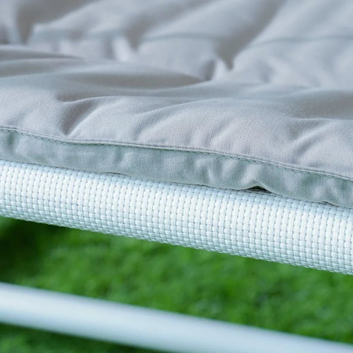 Ellora Daybed Cum Swing-White & Grey-With 1-Year