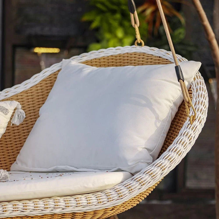 Citrus Hanging Chair-White-With 1-Year Warranty