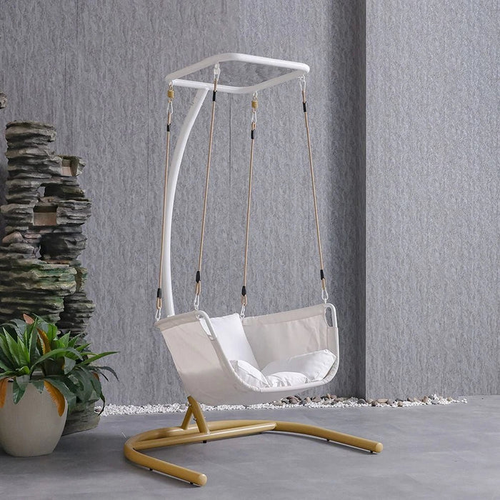 Bella Hanging Chair-White-With 1-Year Warranty