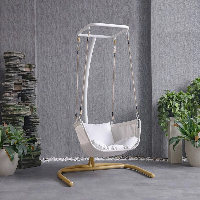 Bella Hanging Chair-White-With 1-Year Warranty