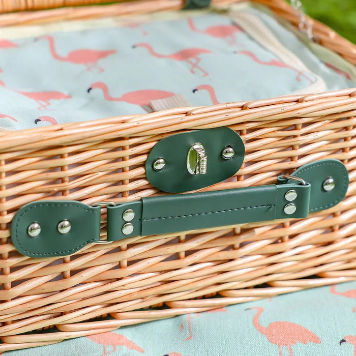 Picnic Basket Set-2 Pieces-Multi-color
