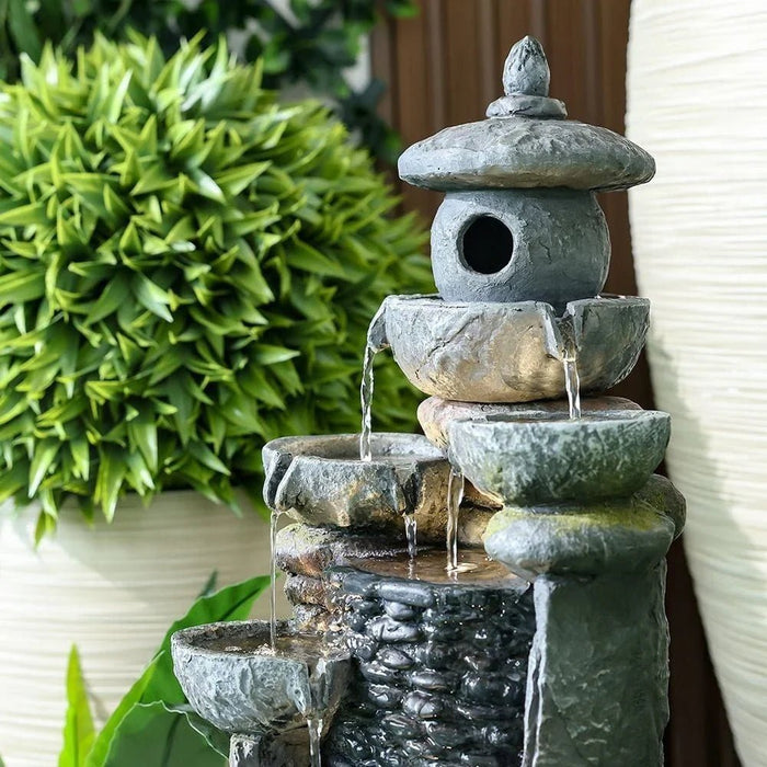 Ivory Fountain-Multi-color-28x23x60 cm