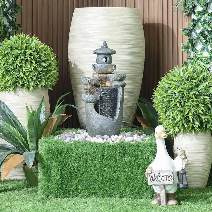 Ivory Fountain-Multi-color-28x23x60 cm