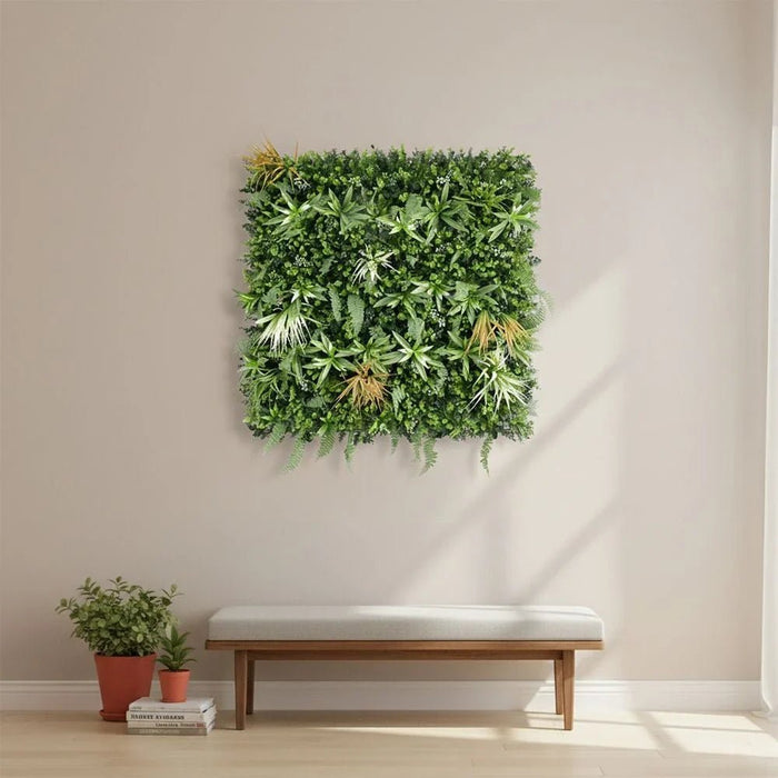 Artificial Fence-Fire Sky-100x100 cm